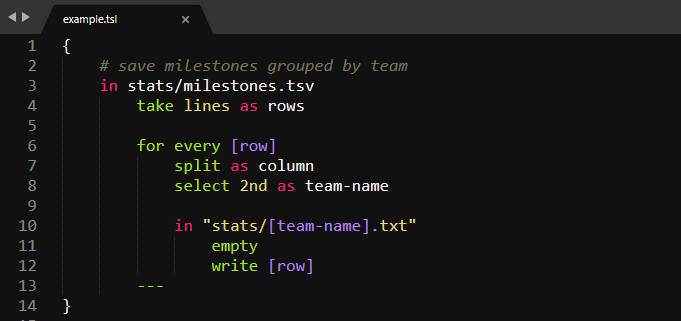 Sublime Text Syntax Highlighting